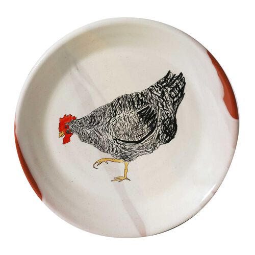 Robert Gordon Plate 17cm - Mabel RGA x Emogens Chickens
