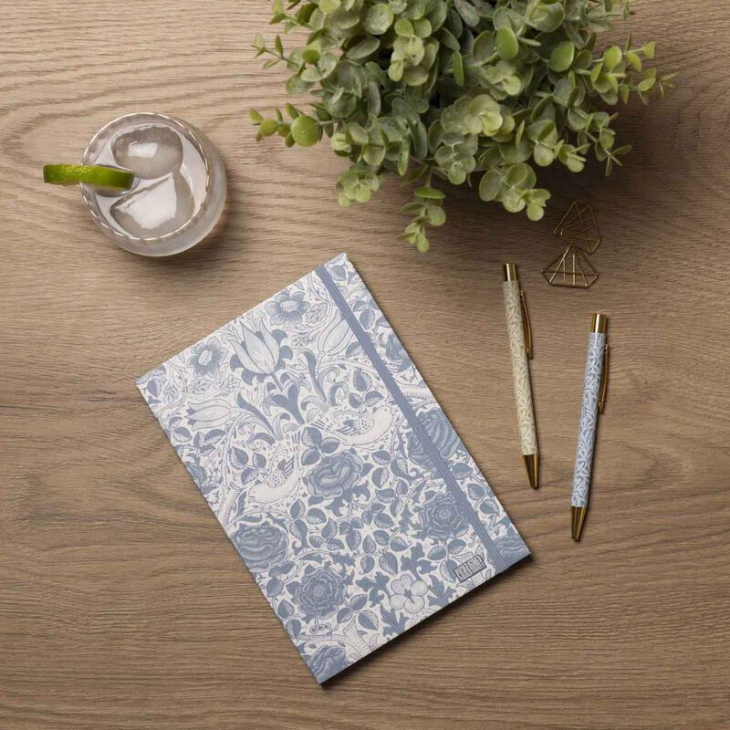 Morris Willow & Rose A5 Notebook A image number 1