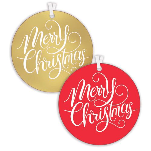 Image Gallery Merry Christmas Gift Tag x 10