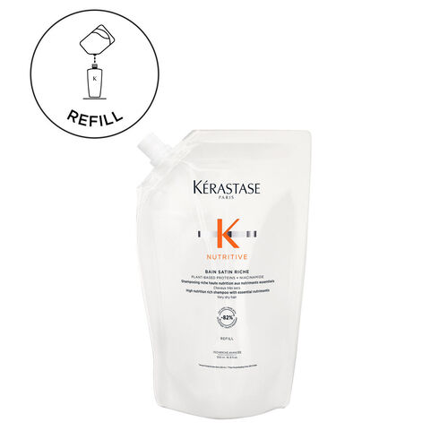 K&eacute;rastase Nutritive Bain Satin Riche Shampoo Refill 500ml
