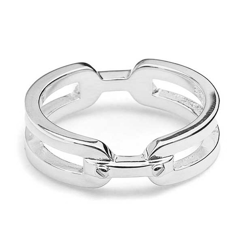 Stolen Girlfriends Club Armour Band Ring Narrow image number 1