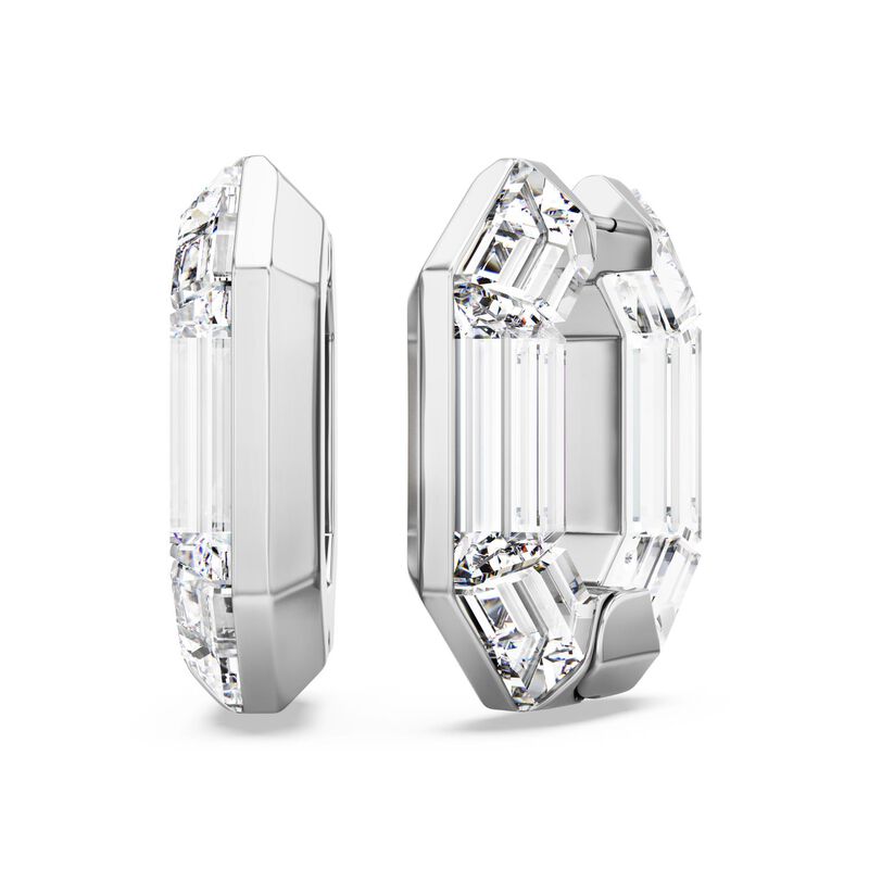 Swarovski Lucent Hoop Earrings image number 3
