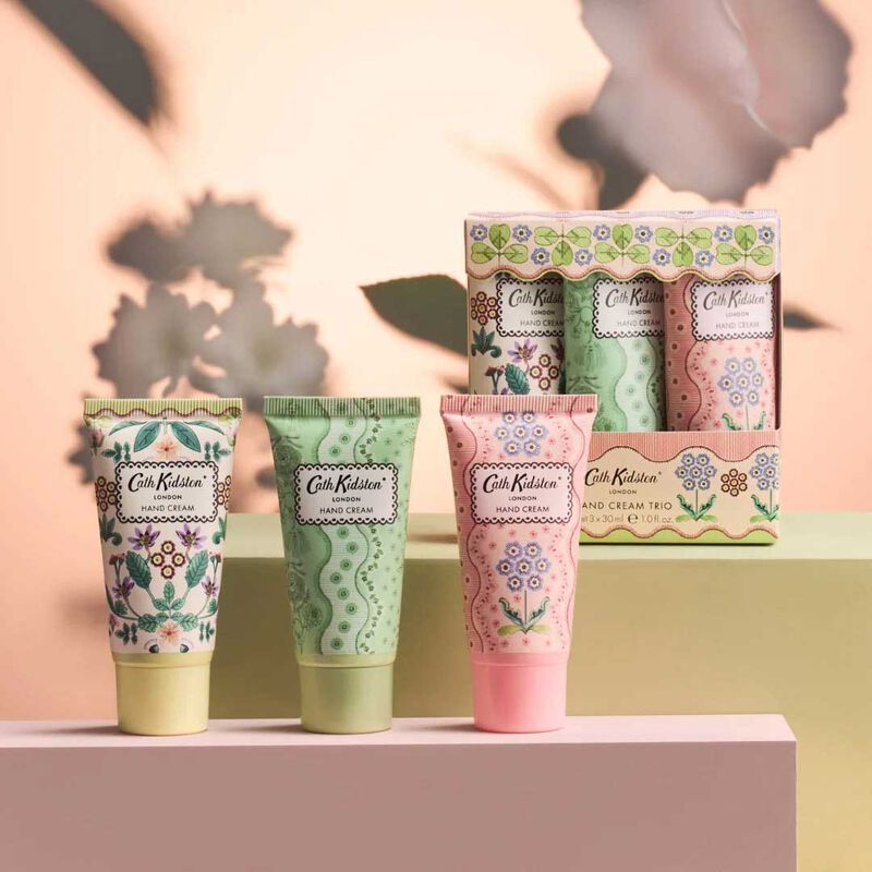 Cath Kidston Woven  Flowers Hand Cream Trio image number 2