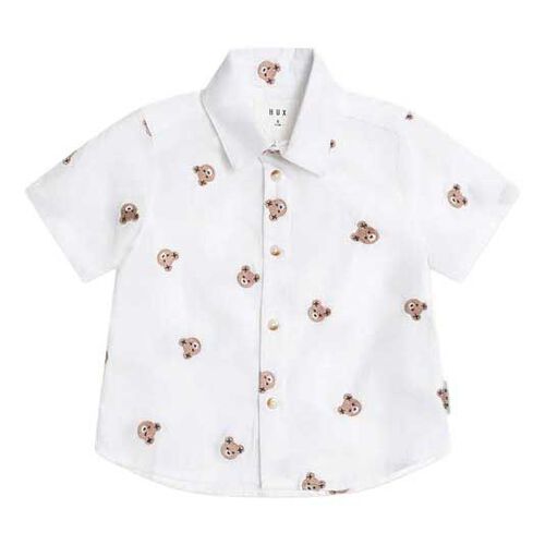 Huxbaby Shortsleeve Huxbear Button Up3-5Y