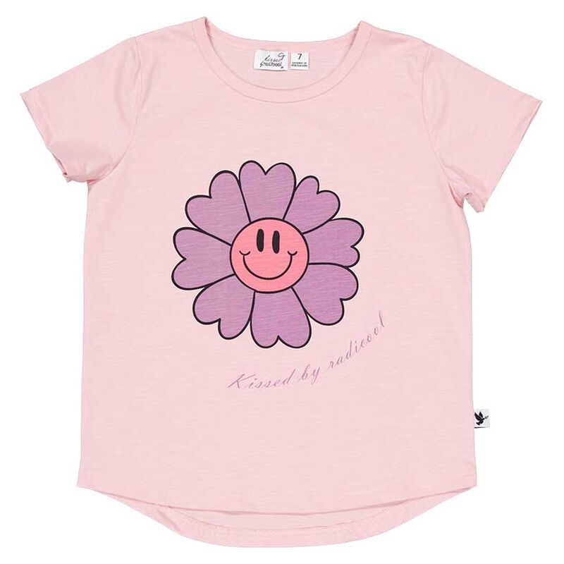 Kissed By Radicool Happy Flower Tee image number 0