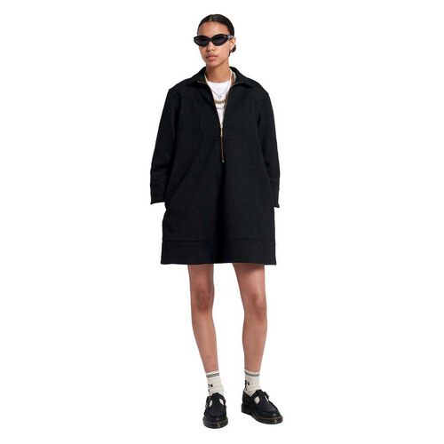 Karen Walker Zip Front Sweatshirt Dress