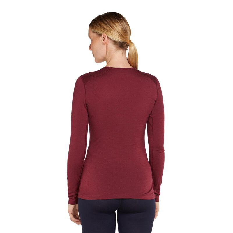 Icebreaker W Merino 200 Oasis LS Crewe Mountain Pulse image number 5