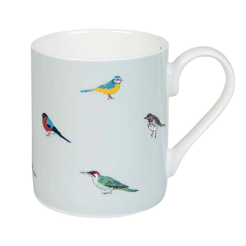 Sophie Allport Mug Standard Garden Birds (Coloured) image number 0
