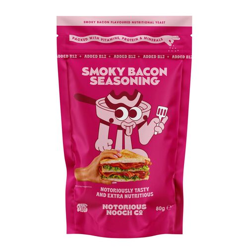 Notorious Nooch Smoky Bacon Seasoning 80g