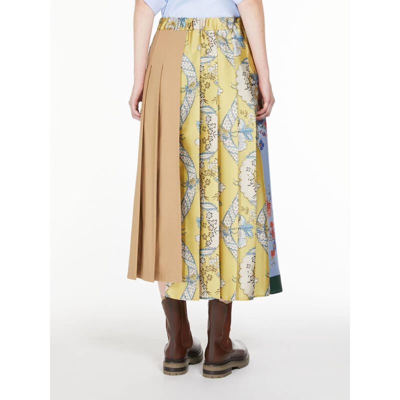Weekend Max Mara Operoso Multi Print Skirt image number 1