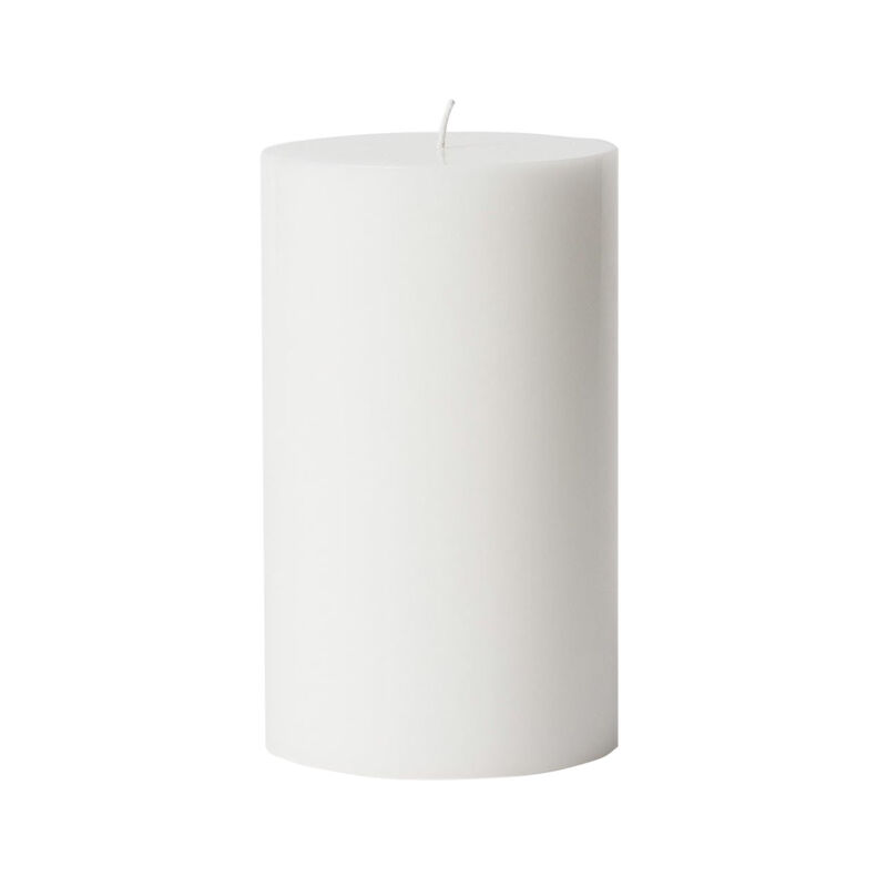 Città Pillar Candle White XL 10.5cmdiax18cmh image number 0