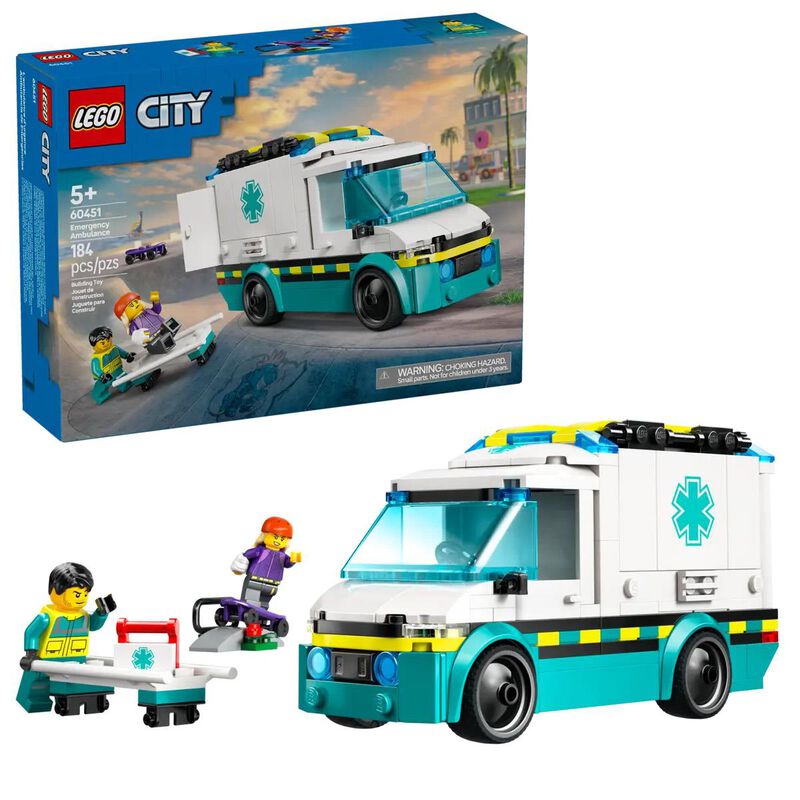 LEGO City Emergency Ambulance image number 0