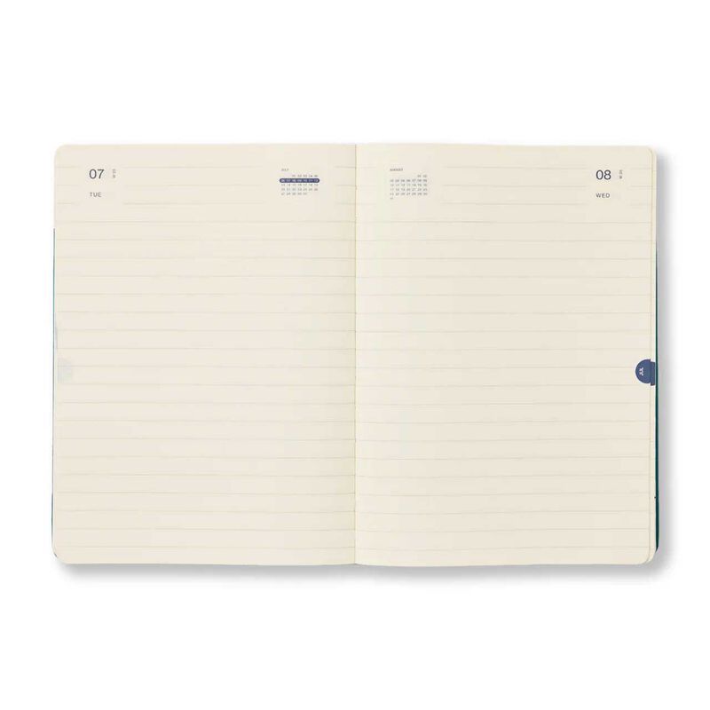 Studio Milligram A5 Charcoal Ruled Hard Cover Daily Diary  2026 image number 1