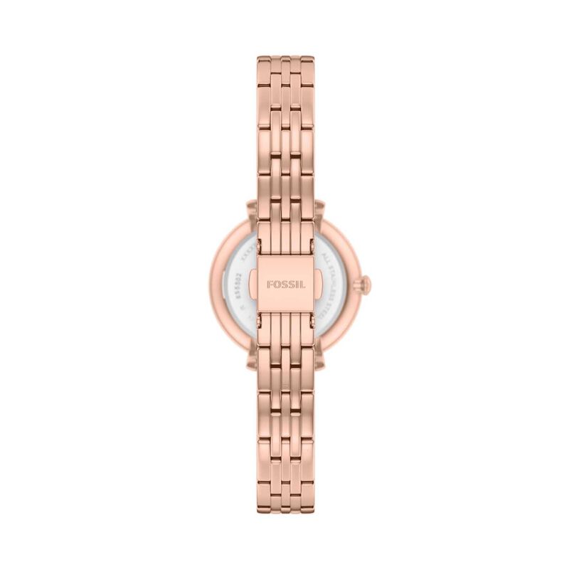 Fossil Heidi 26mm Three-Hand Rose Gold-Tone Stainless Steel Watch image number 1