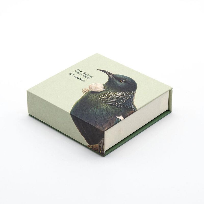 Hushed Birds Set Of 6 Coasters image number 1