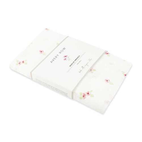 Avery Row Extra Large Organic Muslin - Anemone