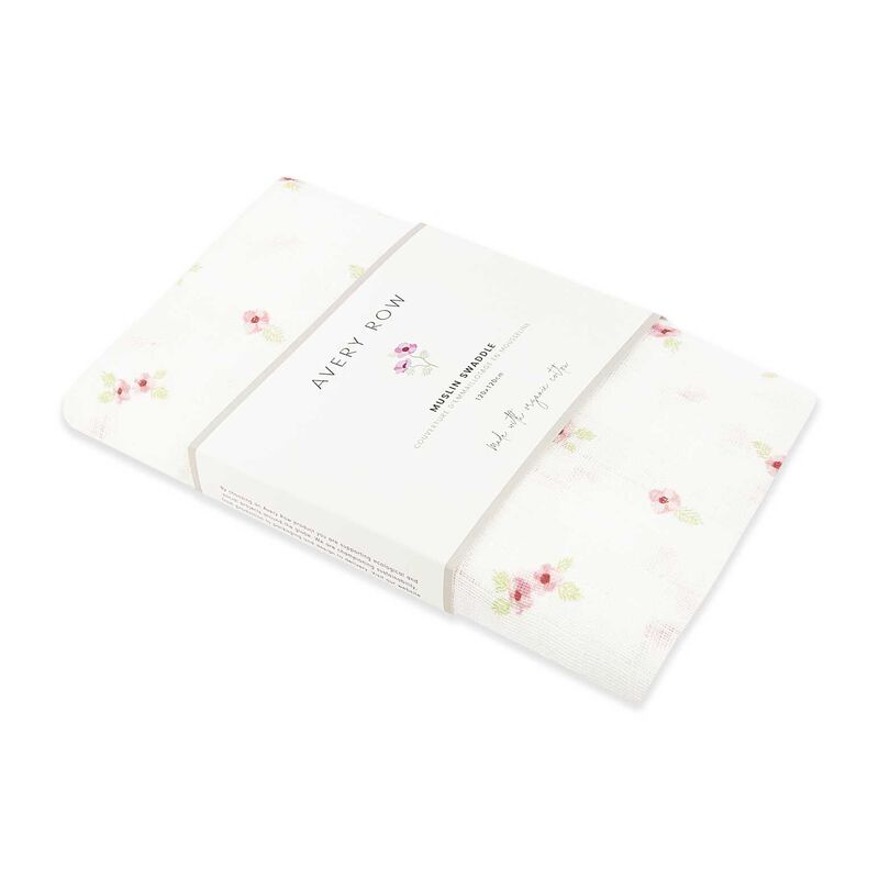 Avery Row Extra Large Organic Muslin - Anemone image number 0