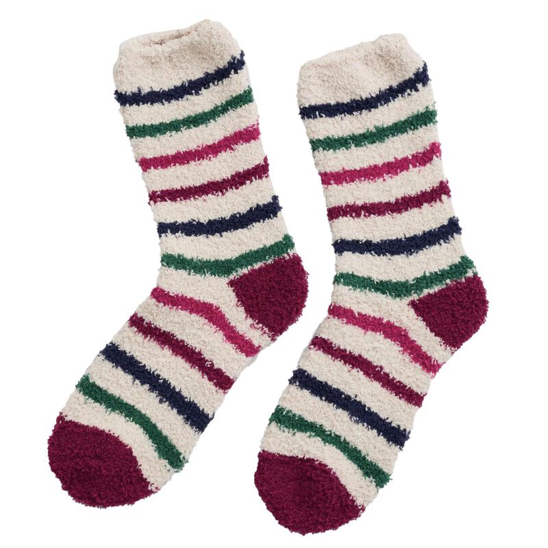 Seasalt Cornwall Fluffies Socks Short Quad Breton Aran Coulis image number 0
