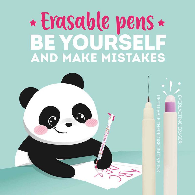 Legami Monster Erasable Gel Pen Single - Blue Ink image number 3