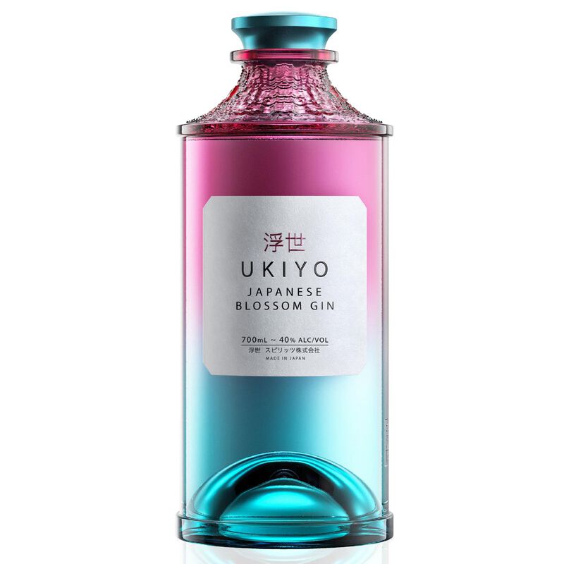 Ukiyo Japanese Blossom Gin 40% 700ml image number 0