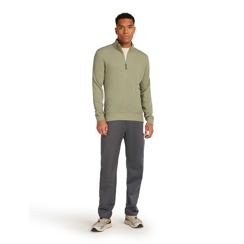 Icebreaker M Merino 260 Waffle Knit Wander LS Half Zip image number 7