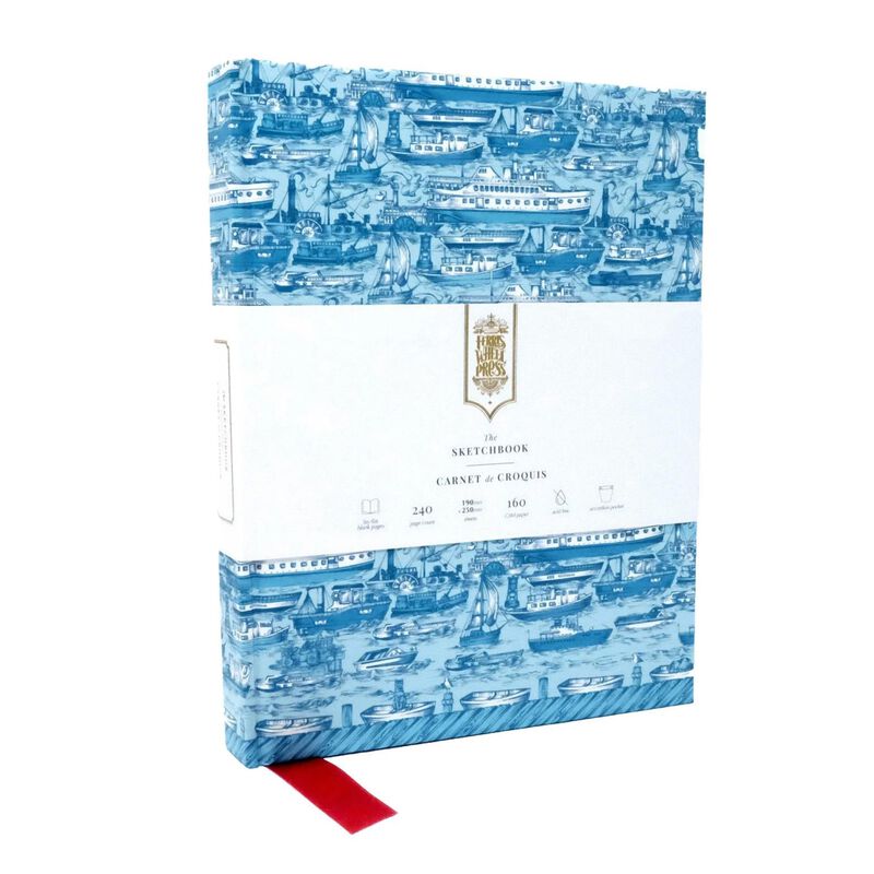 Ferris Wheel Press The Sketchbook - Three Steamboats image number 0