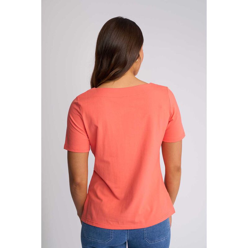 Vassalli Boat Neck Top image number 4