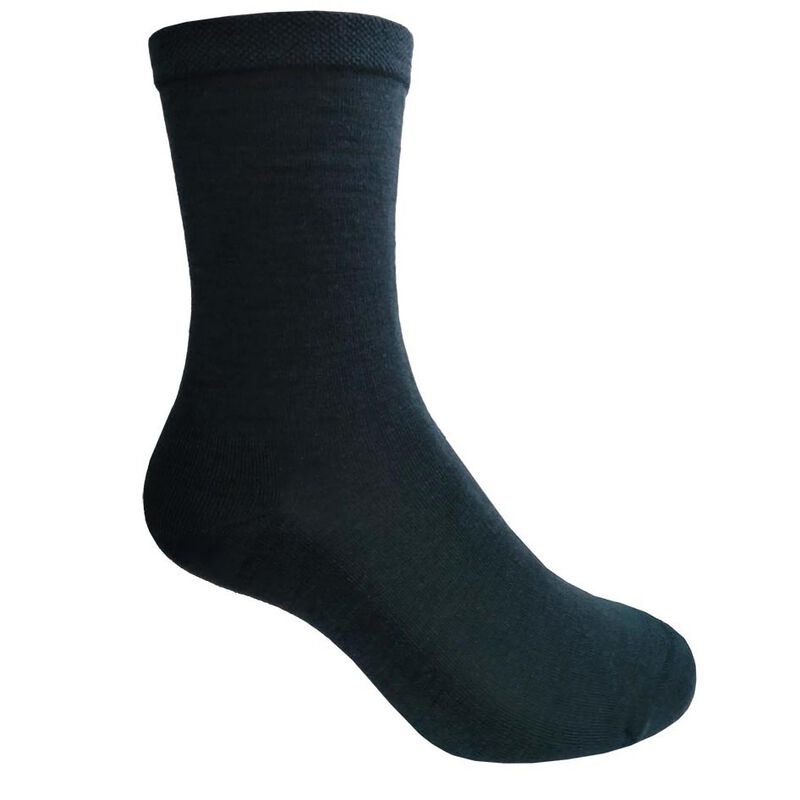 Designer Textiles Cushion Sole Fine Guage Crew Sock image number 0