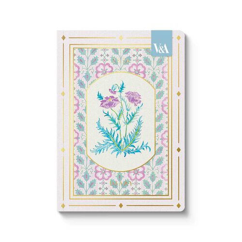 Ohh Deer V&A 2026 Cottagecore Purple Poppies A5 Paperback Diary
