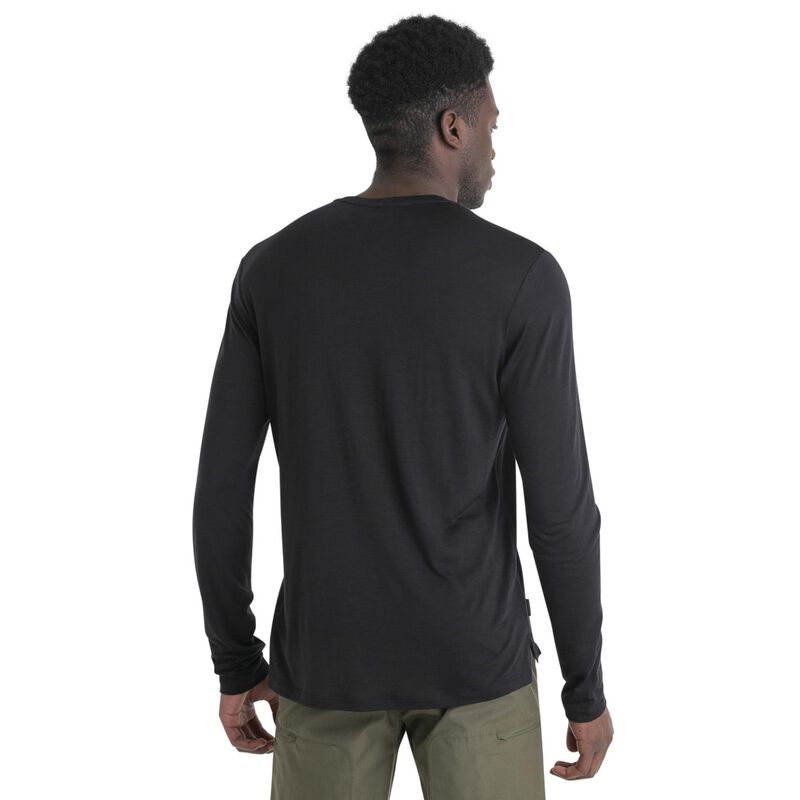 Icebreaker Mens Merino 125 Cool-Lite Sphere III LS Tee image number 1