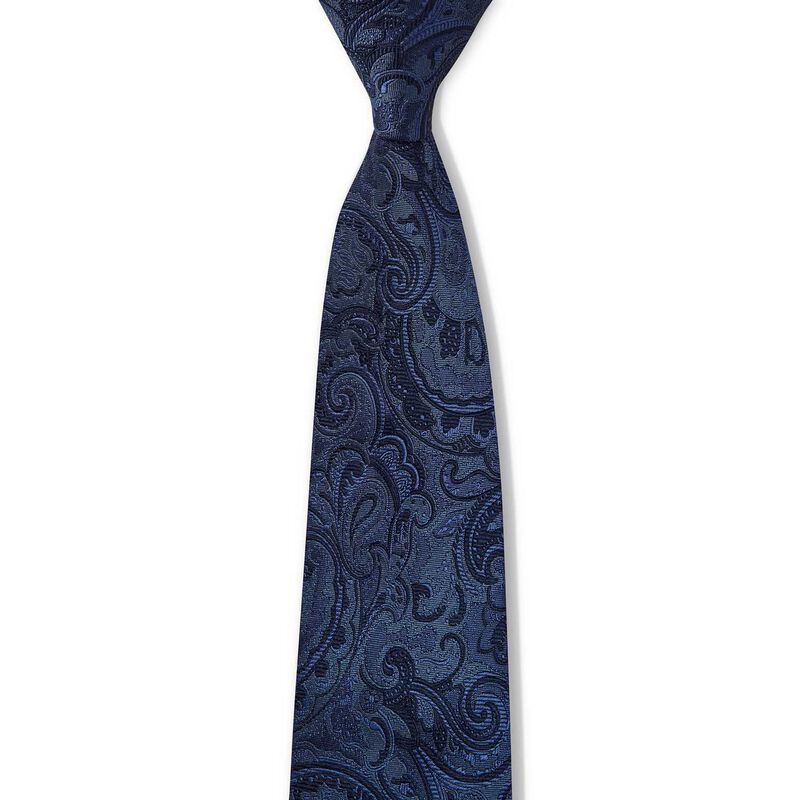Joe Black Jb Tonal Paisley 7.5Cm Tie image number 10