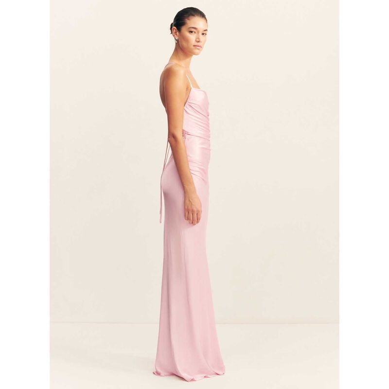 Shona Joy La Lune Lace Back Maxi Dress image number 3