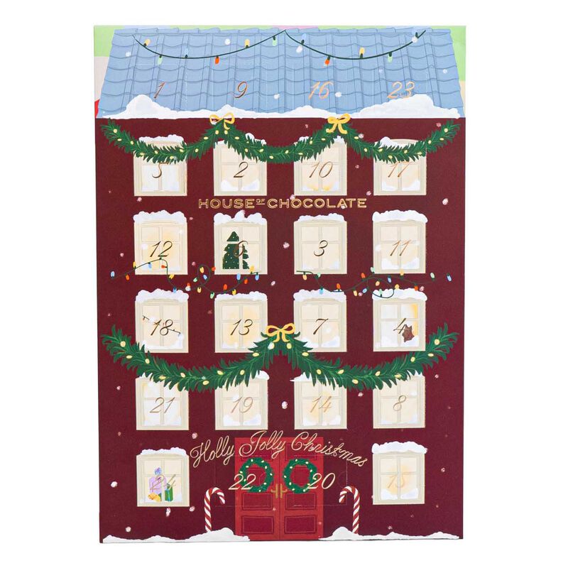 House of Chocolate 24 Piece Chocolate Advent Calendar image number 0