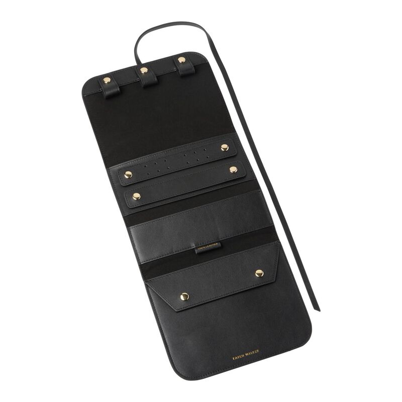 Karen Walker Leather Jewellery Pouch image number 1