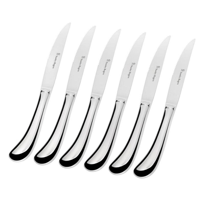Stanley Rogers Pistol Grip Steak Knives - 6pc image number 1