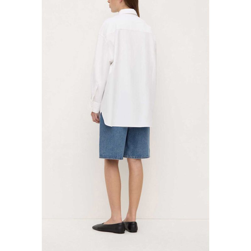 Assembly Label Ollie Oxford Long Sleeve Shirt White image number 1