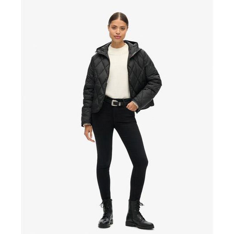 Superdry Hooded Quilt Liner Jkt image number 3