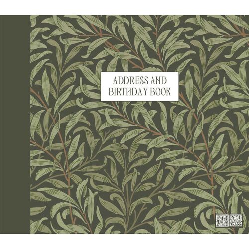 Morris Willow & Rose Address & Birthday Book