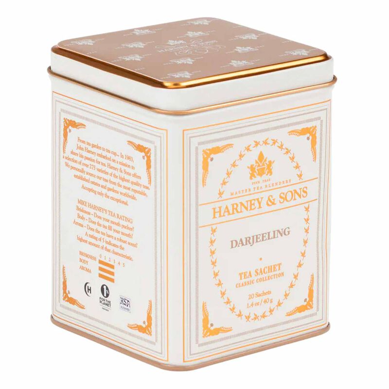 Harney & Sons Darjeeling Classic Tin 20 Sachets image number 0