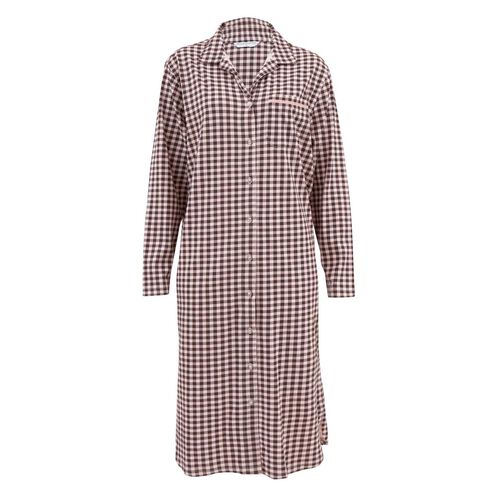 Wallace Cotton Kendra Organic Brushed Cotton Knit Nightshirt