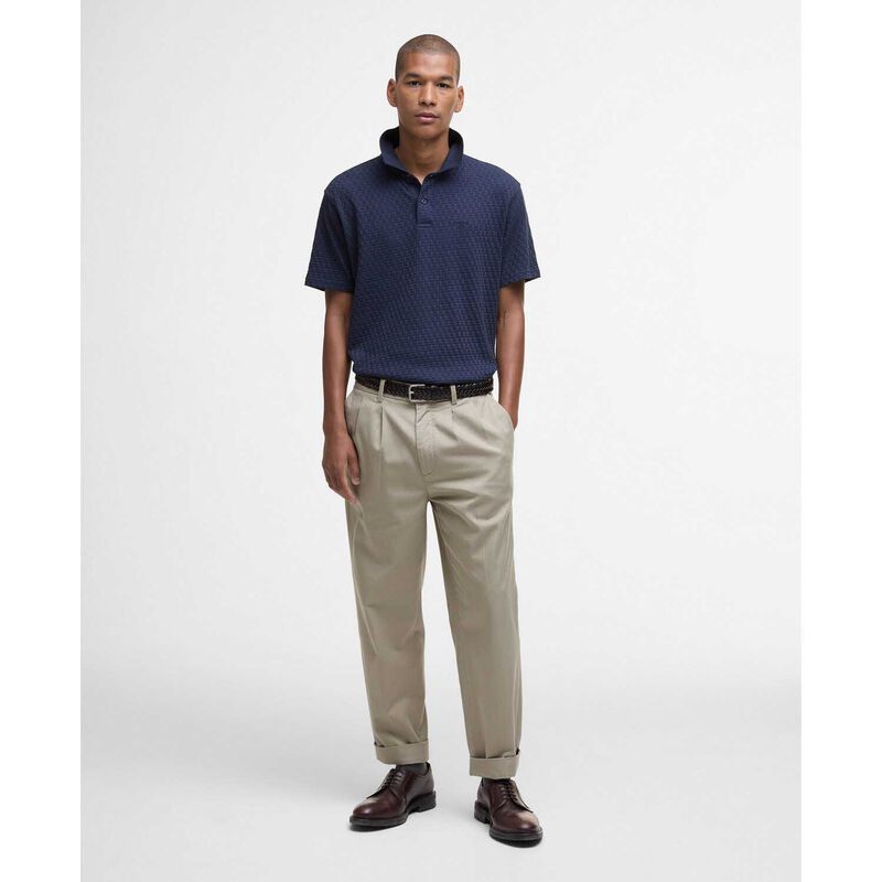 Barbour Westerdale Textured Tailored Polo Shirt image number 3