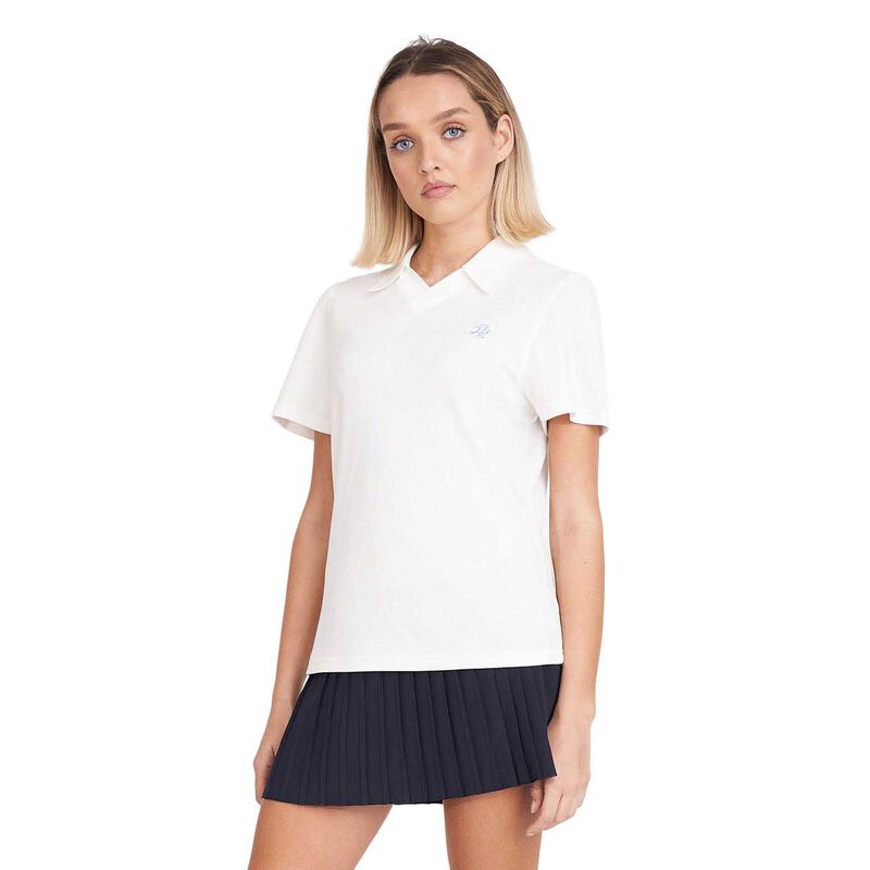 Huffer Womens Birdie SS Polo image number 0