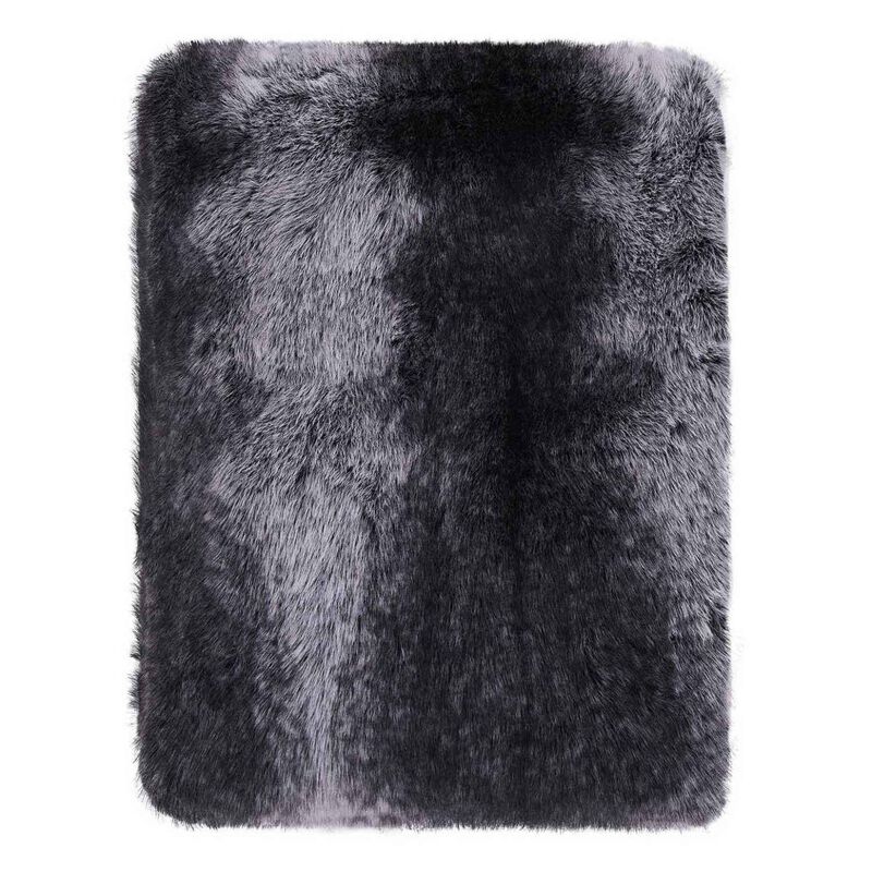 Top Drawer Silver Fox Cushion 500Gsm Longpile Fur - 45x45cm With Inner image number 2