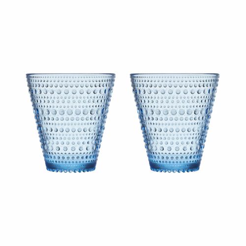 iittala Kastehelmi Tumbler Pair Aqua