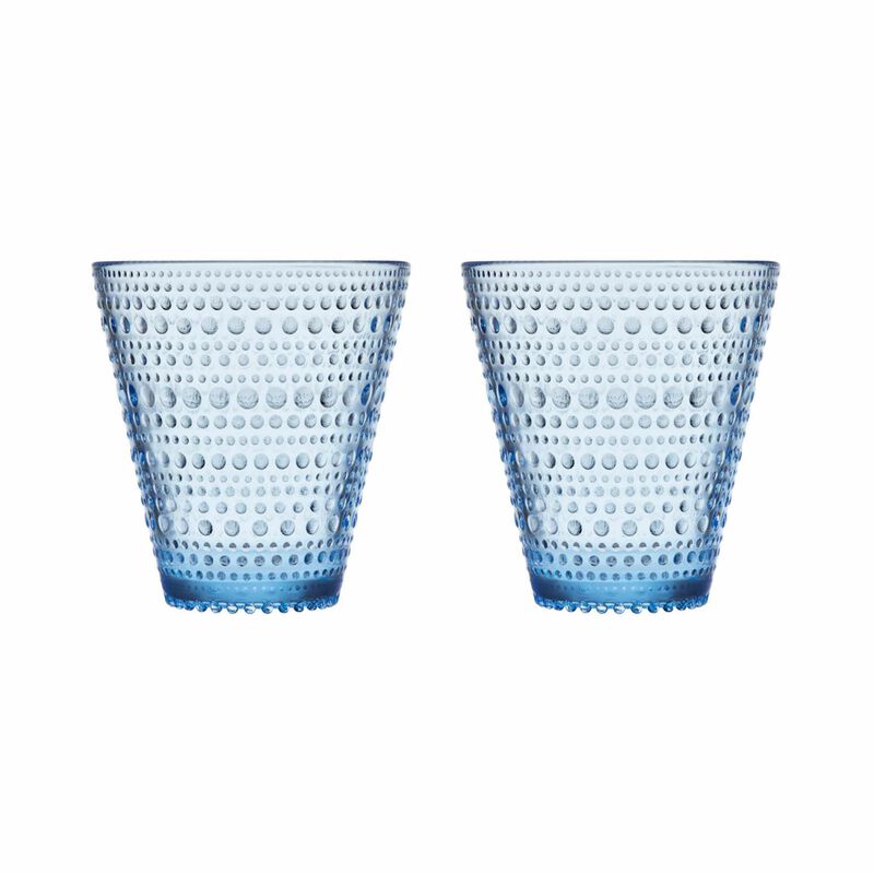 iittala Kastehelmi Tumbler Pair Aqua image number 0