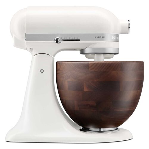 KitchenAid Tilt-Head Stand Mixer - Porcelain & Walnut