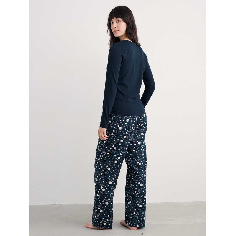 Seasalt Cornwall Evening Path Pyjamas Starry Night Maritime image number 1