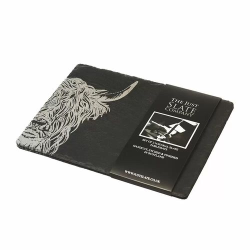 Selbrae House 2 Placemats - Highland Cow