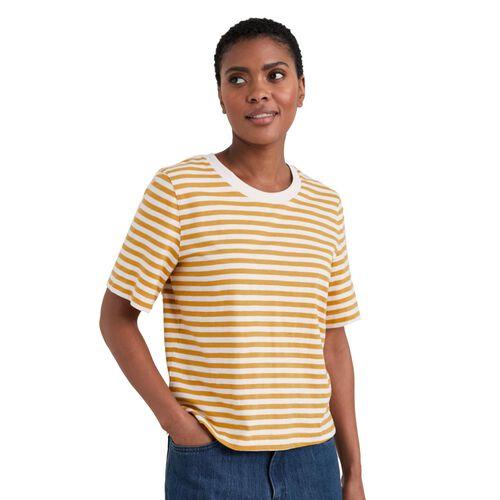 Seasalt Cornwall Copseland T-Shirt Mini Cornish Honeydew Chalk
