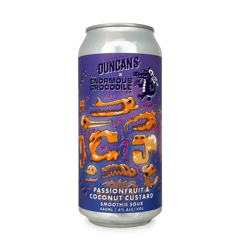 Duncan's Passionfruit & Coconut Custard, Smoothie Sour 6% 440ml image number 0